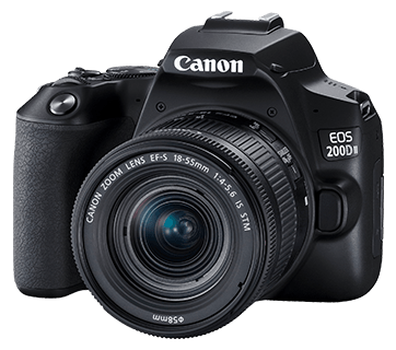 Interchangeable Lens Cameras - EOS 200D II (EF-S 18-55mm f/4-5.6